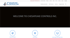 Desktop Screenshot of chesapeakecontrols.com